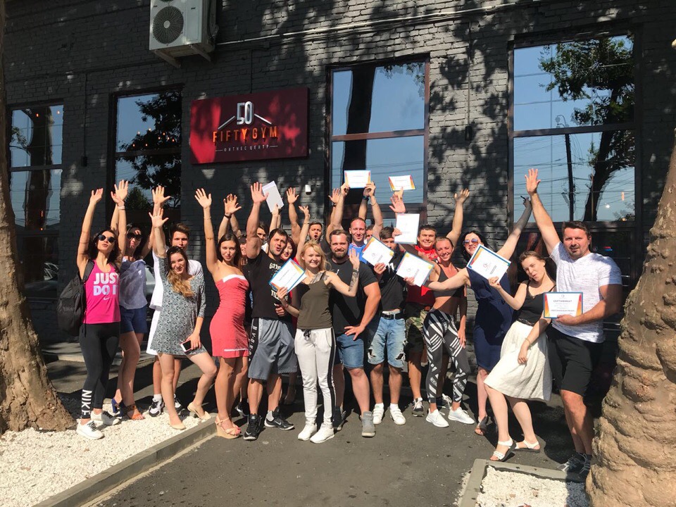 Курс «Фитнес-тренер» Body Coach — фотография процесса обучения
